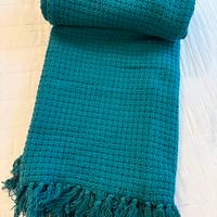 Coperta blu petrolio