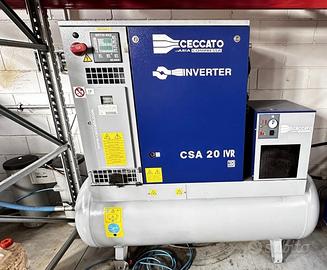 Compressore a vite Ceccato inverter