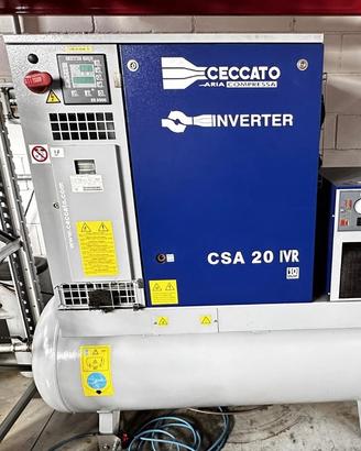 Compressore a vite Ceccato inverter