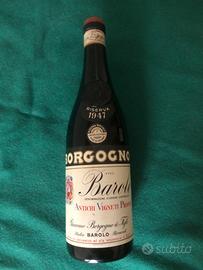 Barolo Borgogno riserva 1947