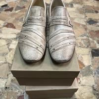 scarpa elegante uomo in vera pelle e cuoio