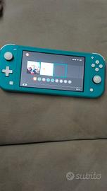 nintendo switch con caricatore vicino