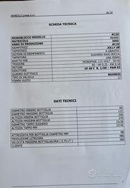 Imbottigliatrice per vino