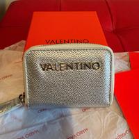 Portafoglio Mario Valentino argento nuovo