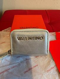 Portafoglio Mario Valentino argento nuovo