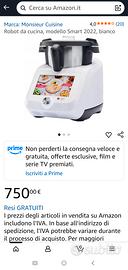 Bimby modello monsieur cousine della silver crest 