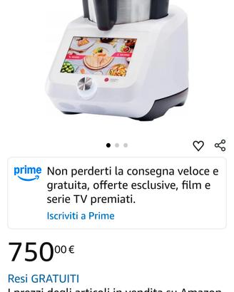Bimby modello monsieur cousine della silver crest 