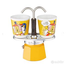 Bialetti mini moka Espresso con due tazzine