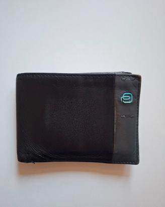 portafoglio uomo piquadro vera pelle nero