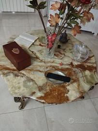 tavolo di marmo onice tavolino da salotto  i