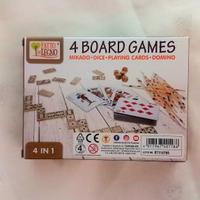 giochi in legno da viaggio 🚉 e carte da ramino 🃏