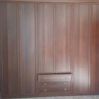 Armadio matrimoniale e cassettiera