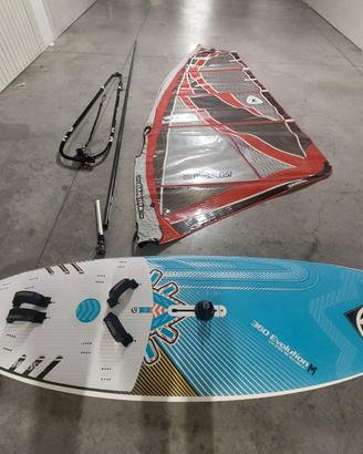 Windsurf Rrd 360 Evolution e vela Manic 5,3