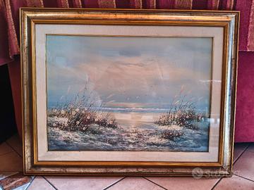 Quadro 50x70 Marina firmato