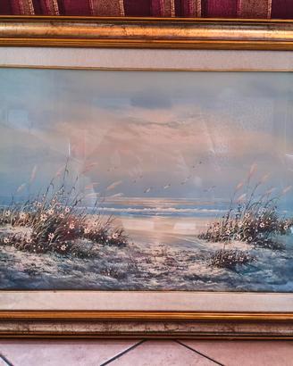Quadro 50x70 Marina firmato