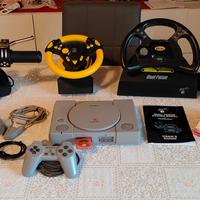 PlayStation 1 con 44 Giochi e Accessori 