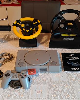 PlayStation 1 con 44 Giochi e Accessori 