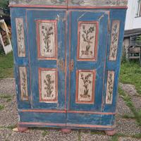 Antico armadio tirolese 1843