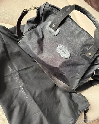 Borsa Borbonese, nero maculato grande con tra