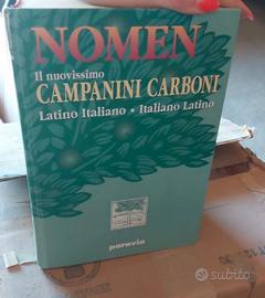 vocabolario nomen il nuovissimo campanili carboni 