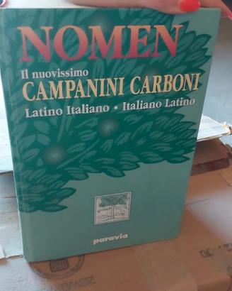 vocabolario nomen il nuovissimo campanili carboni 