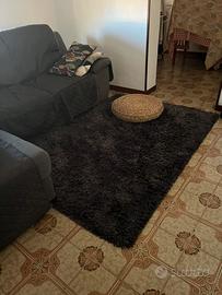 Tappeto maison du monde grigio antracite