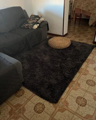 Tappeto maison du monde grigio antracite