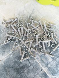 60 tasselli ad espansione con gancio 