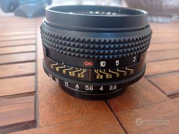 Obiettivo Volna 3 80mm f/2.8 per Kiev 88