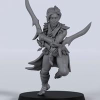 Evelyn "no mercy" Pierce - PitFighters - Miniatura