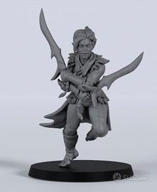 Evelyn "no mercy" Pierce - PitFighters - Miniatura
