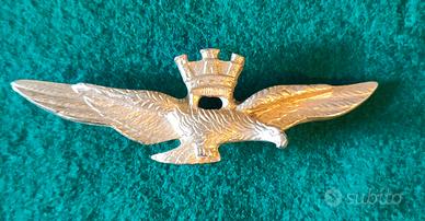 Brevetto PILOTA MILITARE: spilla metallica 