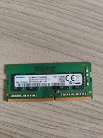 RAM SAMSUNG 4GB 1Rx16 PC4-2400T
