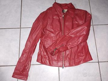 giacca donna pelle nr 42 - 44  vintage