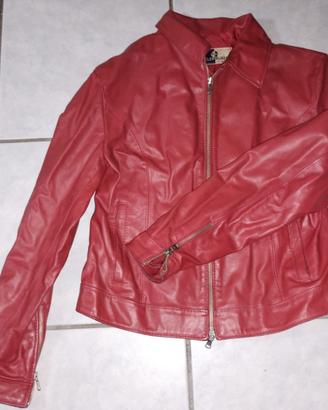 giacca donna pelle nr 42 - 44  vintage