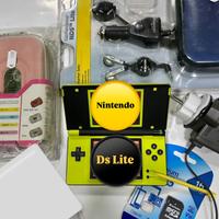 Nintendo Ds Lite 🐝💛 🖤Giallo Fluo Completa ☑️