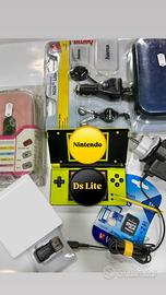 Nintendo Ds Lite 🐝💛 🖤Giallo Fluo Completa ☑️