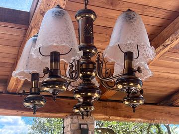 Lampadario fine anni ‘70