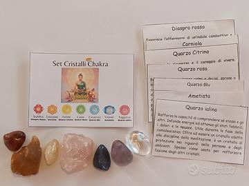Set Cristalloterapia multicolore  per  l'Armonia 