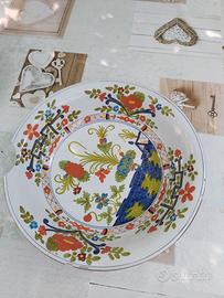 Piatto ceramica di Faenza Gatti