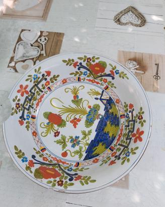 Piatto ceramica di Faenza Gatti