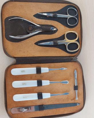 Set Manicure Vintage Completo in Astuccio