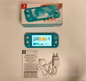 Nintendo Switch Lite Turchese Completa