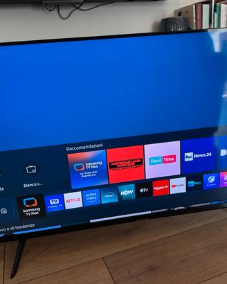 Smart tv Samsung 4k UHD 43” Garanzia2029+2telecom