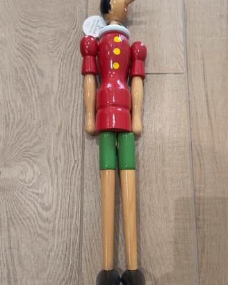 Pinocchio di legno gioco bambini collezione 