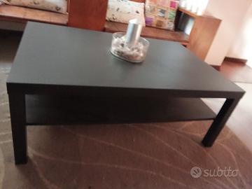Tavolino rettangolare in legno 