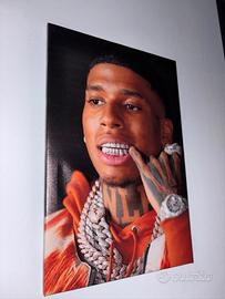 Quadro stampa su tela NLE Choppa 30x40