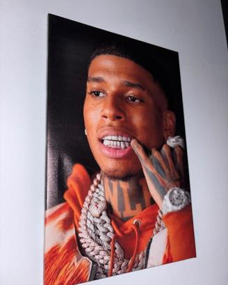 Quadro stampa su tela NLE Choppa 30x40