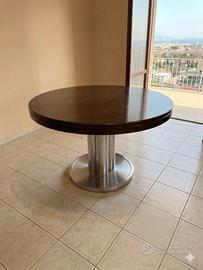 tavolo rotondo apribile da 6 persone