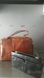 Borse vintage in rettile